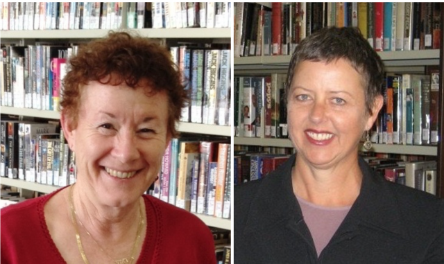 Rose Blustein and Sue Westwood
