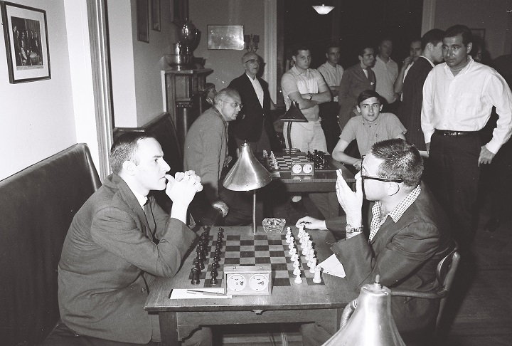 James T Sherwin VS Bobby Fischer , USA CHAMPIONSHIP, New York 1958