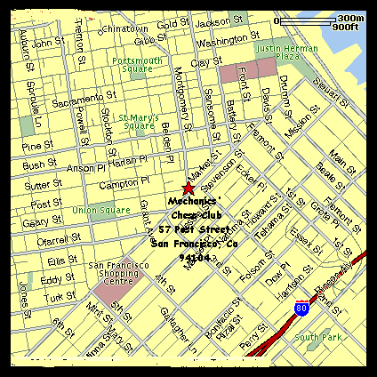 map of the area