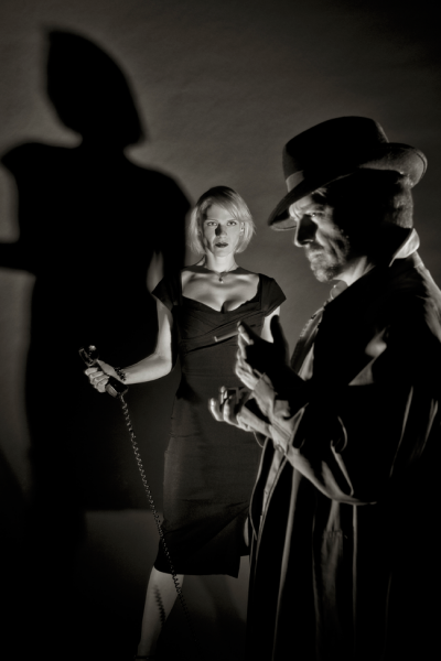 Madeline H. D. Brown and Ryan O'Donnell from The Marsh, 2013, premiere