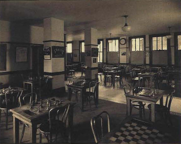 Photograph of the chess room